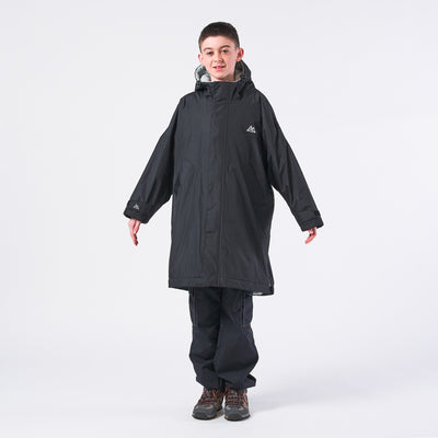 Kids Changing Robe - Black