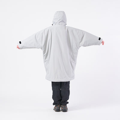 Kids Changing Robe - Light Grey