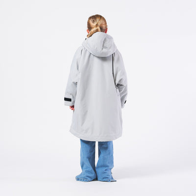 Kids Changing Robe - Light Grey