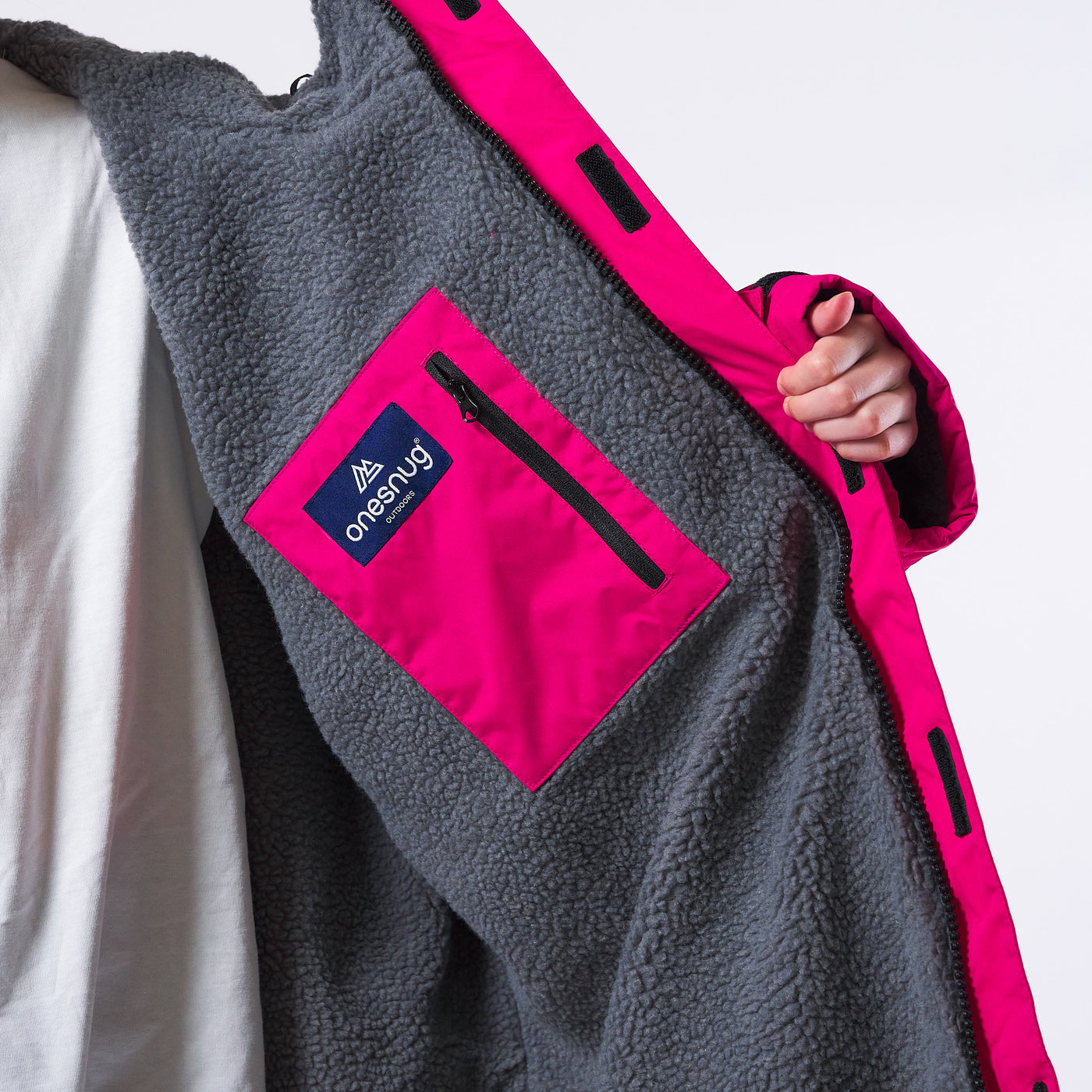 Kids Changing Robe - Pink